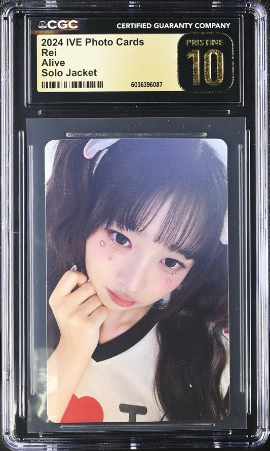 Rei IVE Alive Solo Jacket - PRISTINE CGC 10