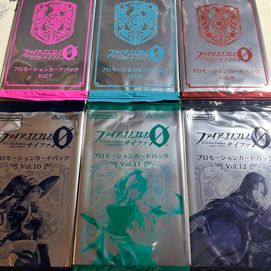 6 Promo pack set (Vol. 7 to Vol. 12)