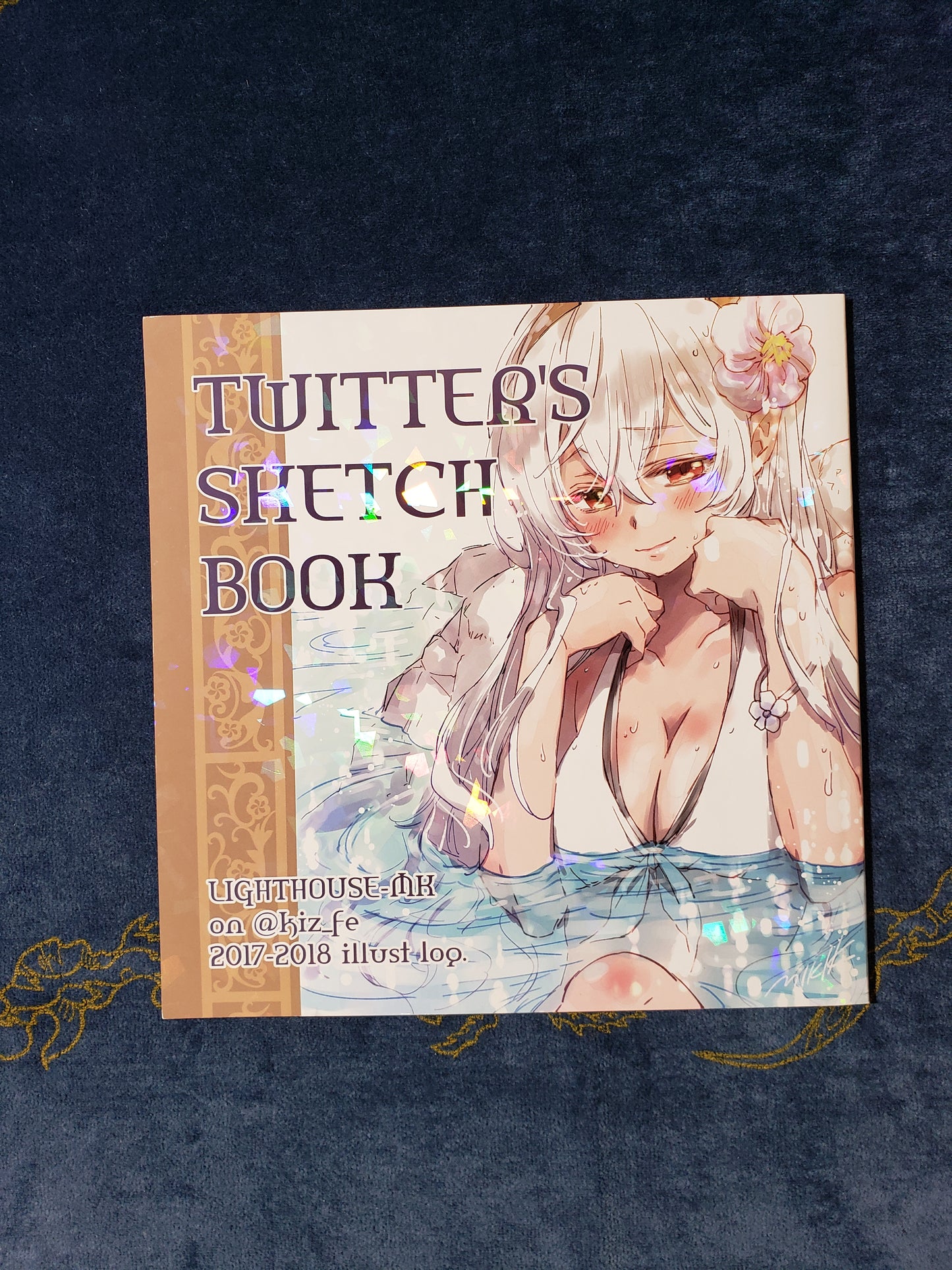 3x Color doujin art book set - K