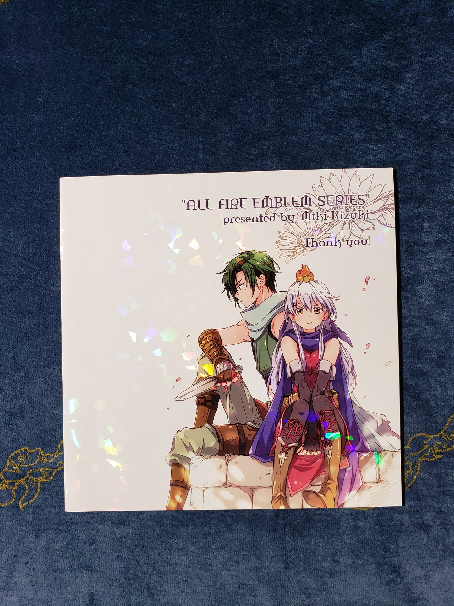3x Color doujin art book set - K