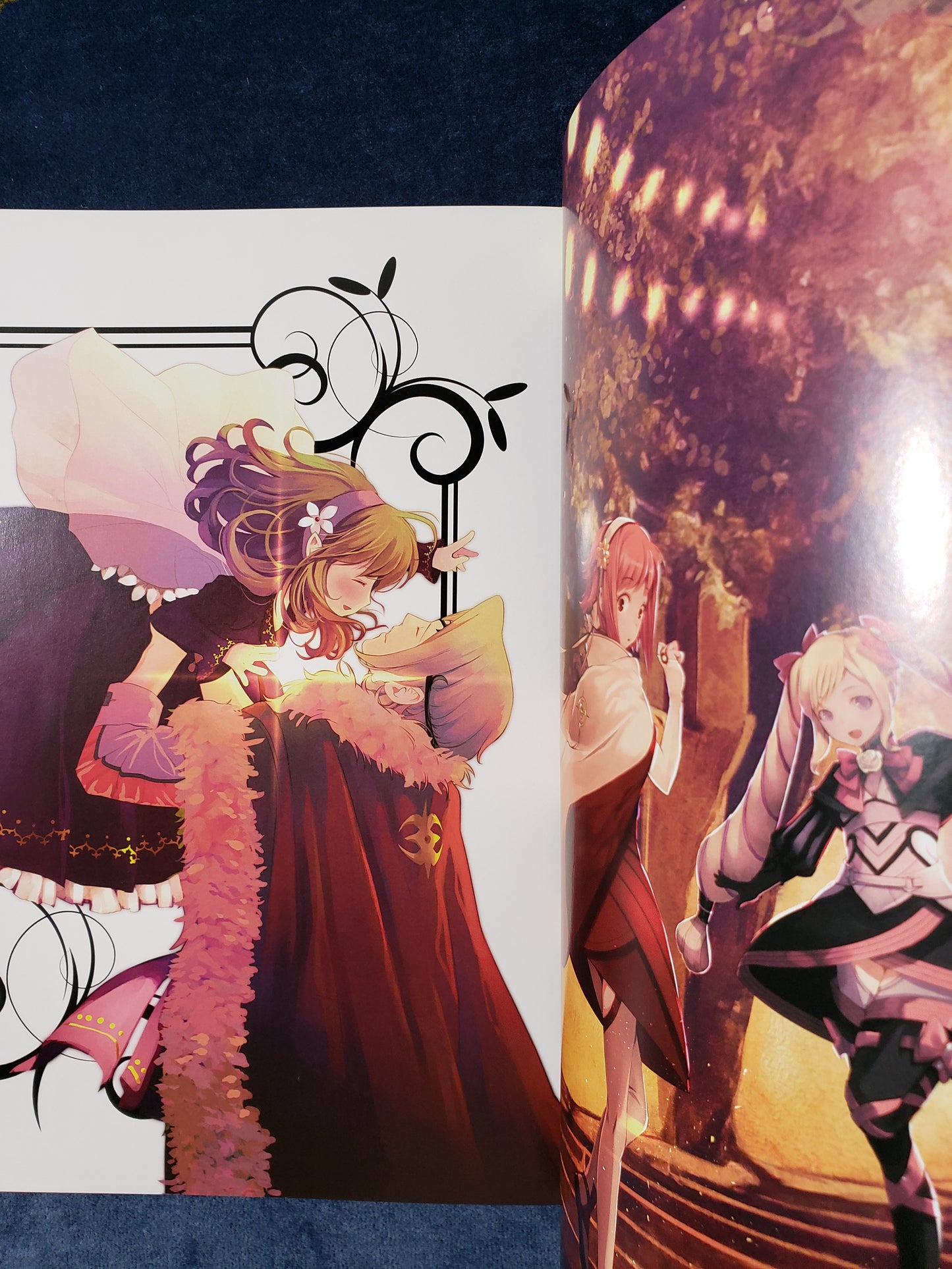 3x Color doujin art book set - K