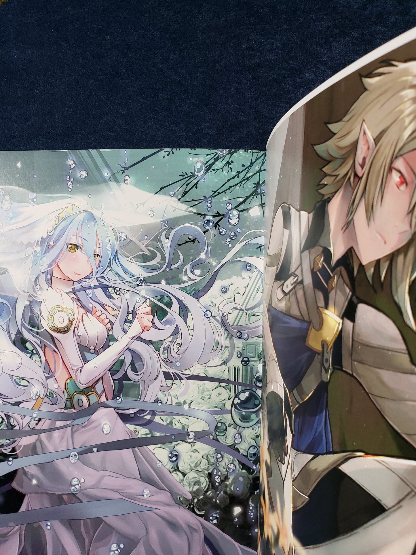 3x Color doujin art book set - K
