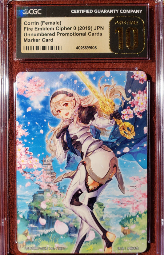 Corrin Female TPP 9/19 Marker Card - PRISTINE CGC 10