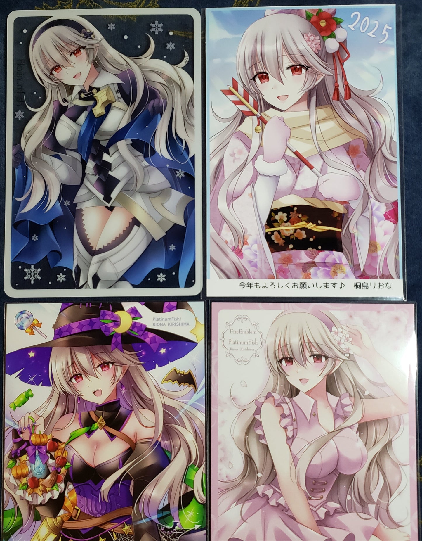 Corrin Postcard-sized card set Doujin (2)