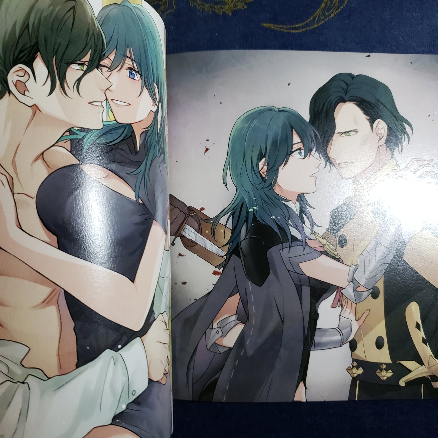 Byleth F x etc Three Houses color artbook Doujinshi