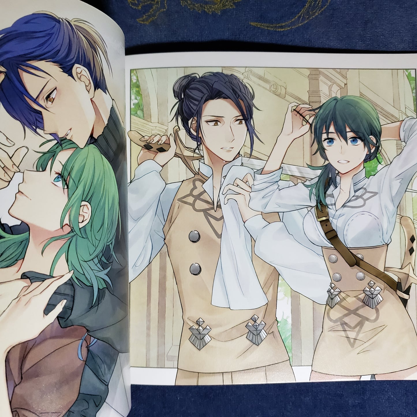 Byleth F x etc Three Houses color artbook Doujinshi
