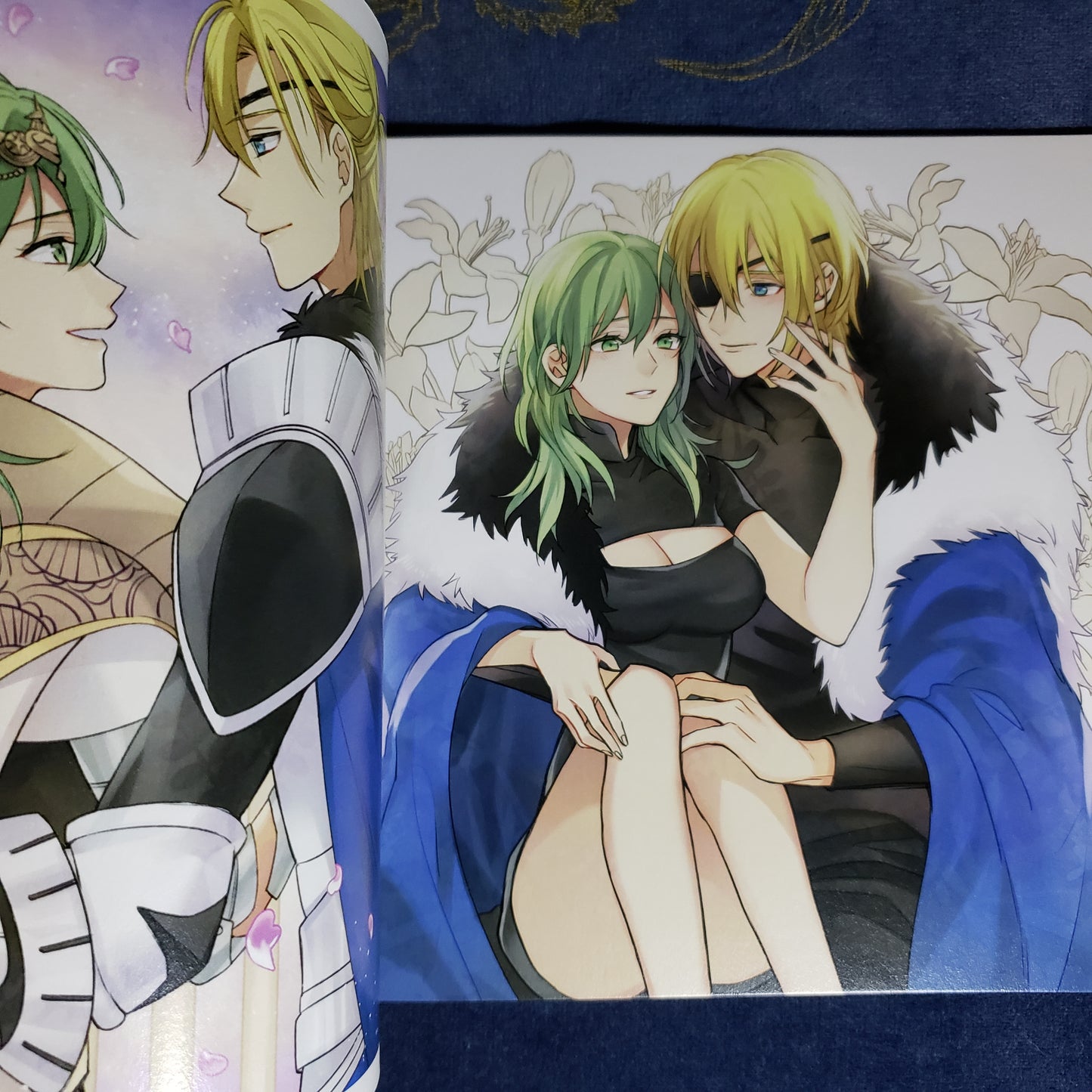 Byleth F x etc Three Houses color artbook Doujinshi