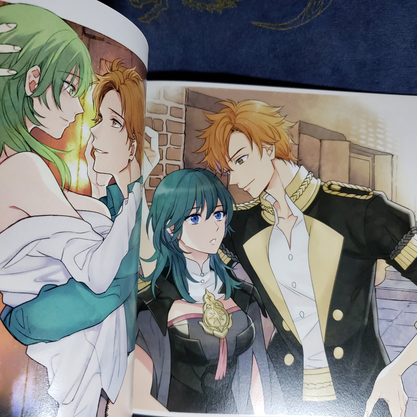 Byleth F x etc Three Houses color artbook Doujinshi