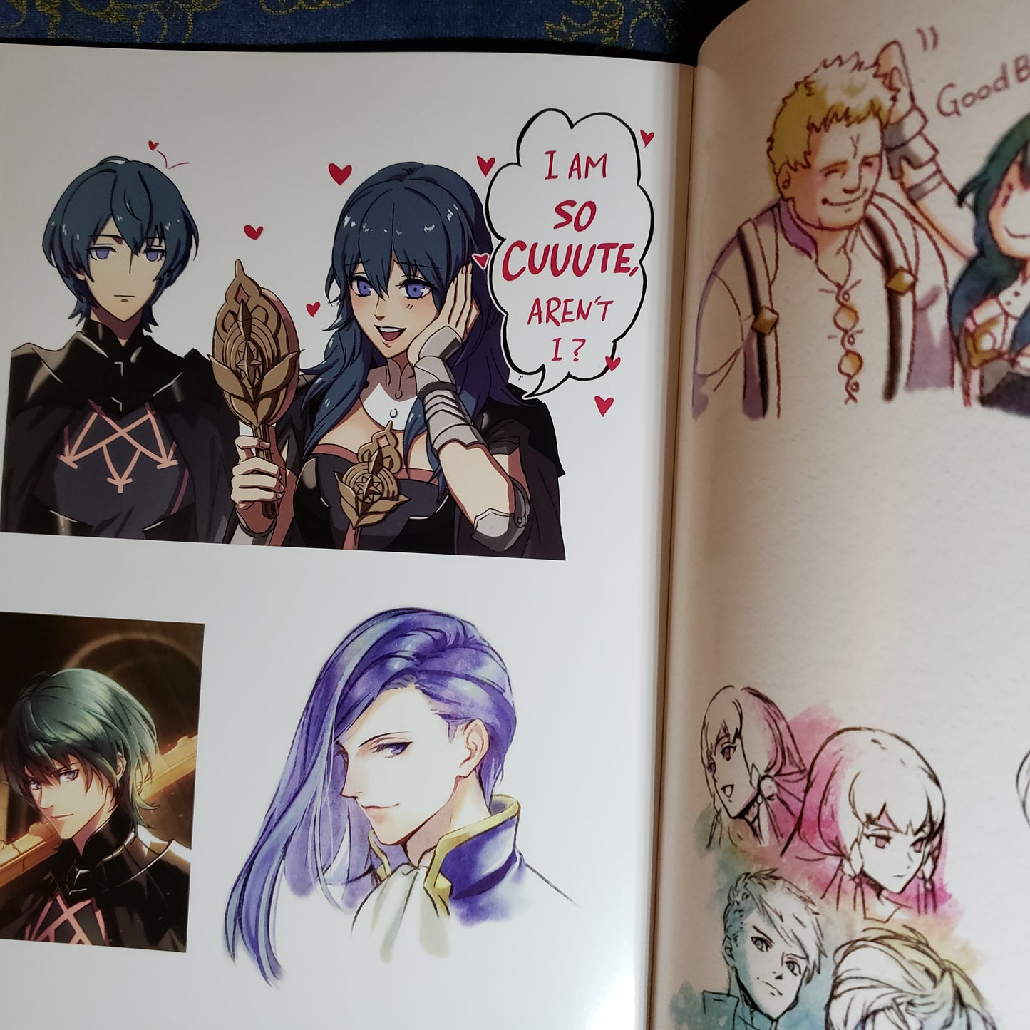 Three Houses color artbook Doujinshi