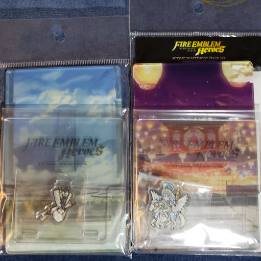 Summoner and Azura FEH smartphone stand set