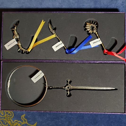 Three Houses Creator Sword + Mini armory collection set