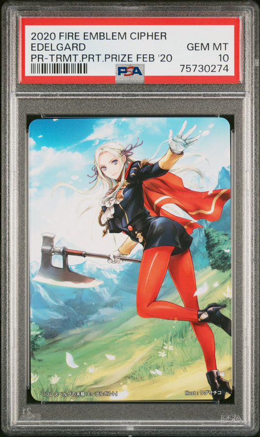 Edelgard TPP 2/20 Marker Card - PSA 10
