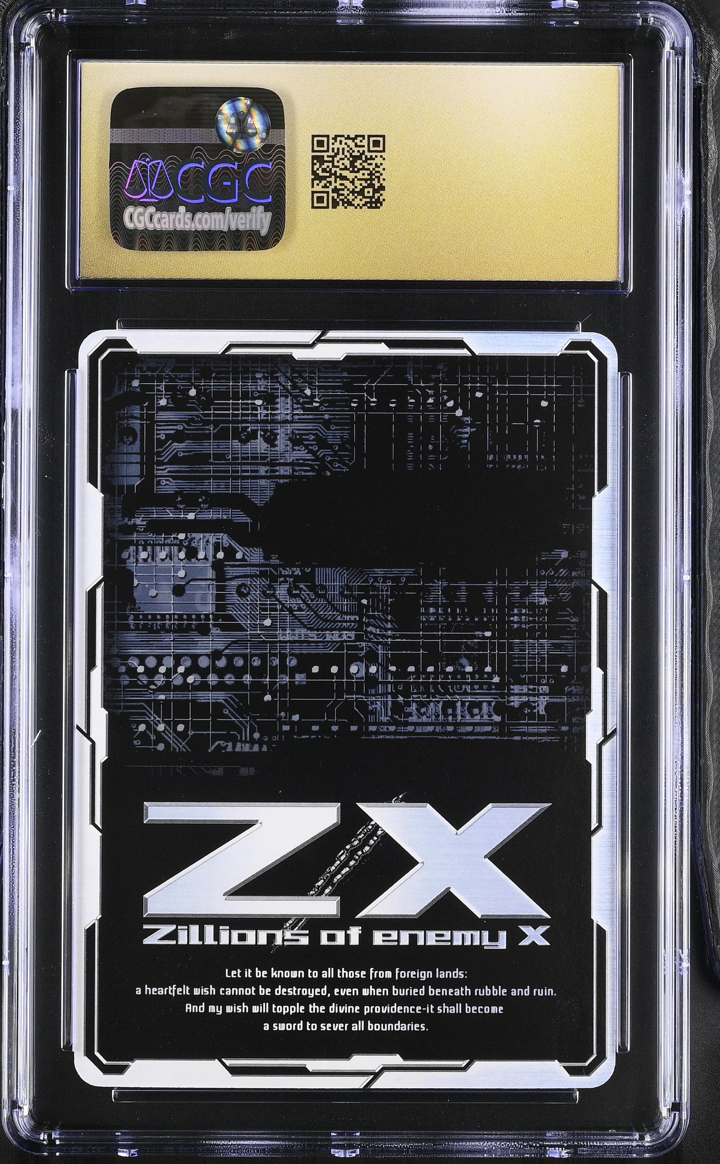Rising Heartbeat: Daki P49-002 Zillions of enemy X Z/X CGC 10 PRISTINE