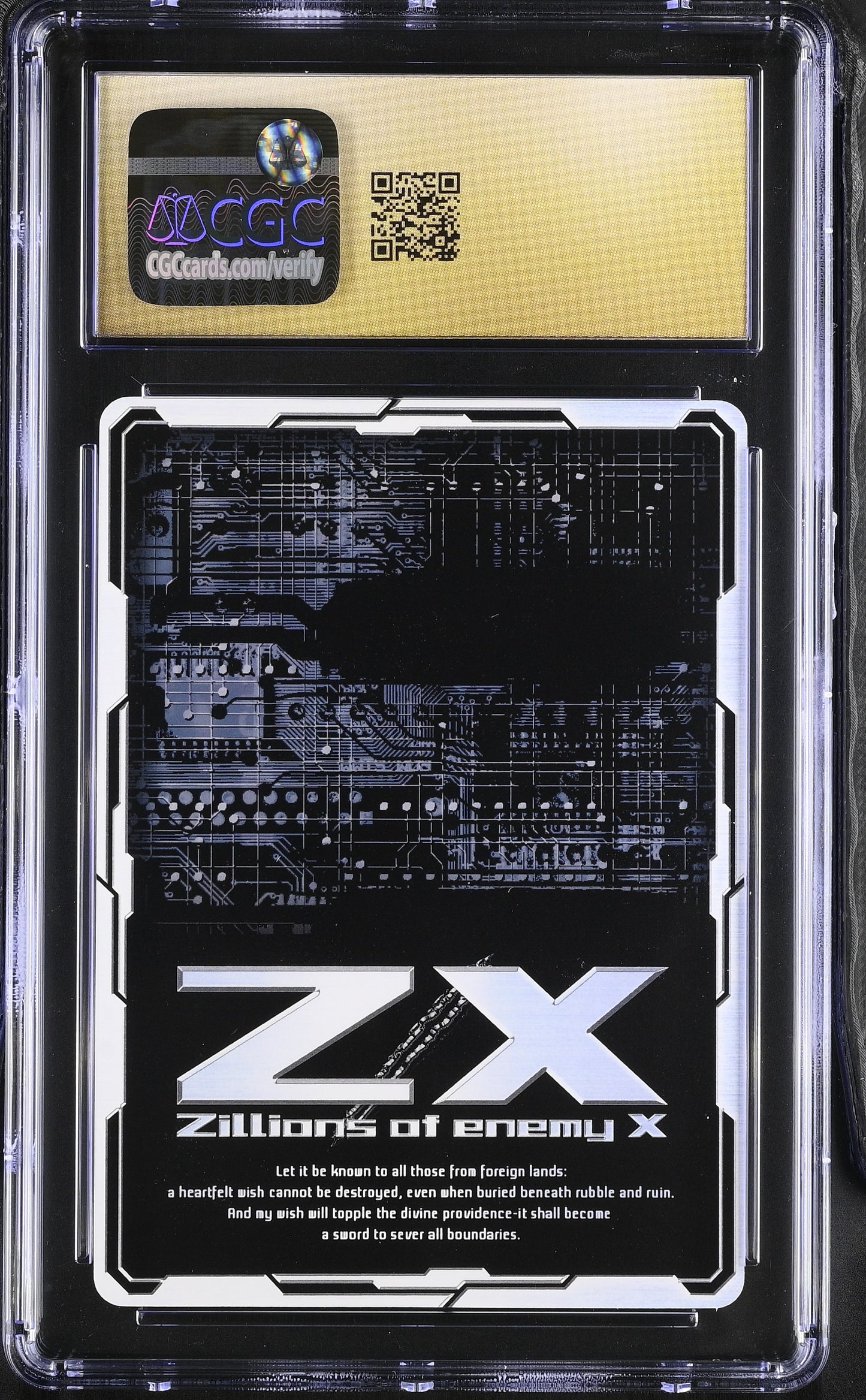 Vesparose of the Shore B25-083 Zillions of enemy X Z/X CGC 10 PRISTINE