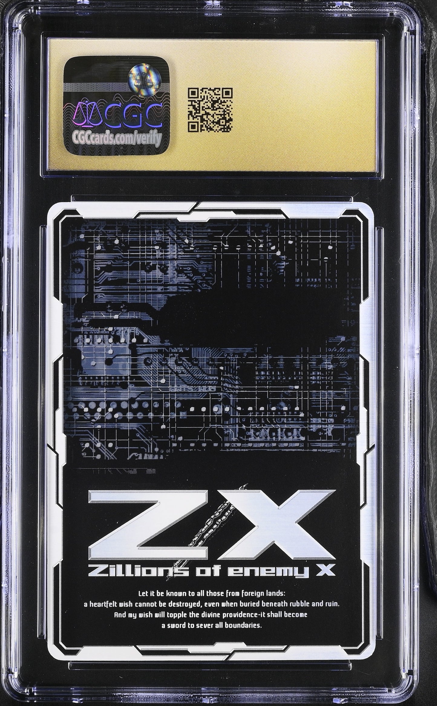 Dream Key Urara Yato G14-034 Zillions of enemy X Z/X CGC 10 PRISTINE