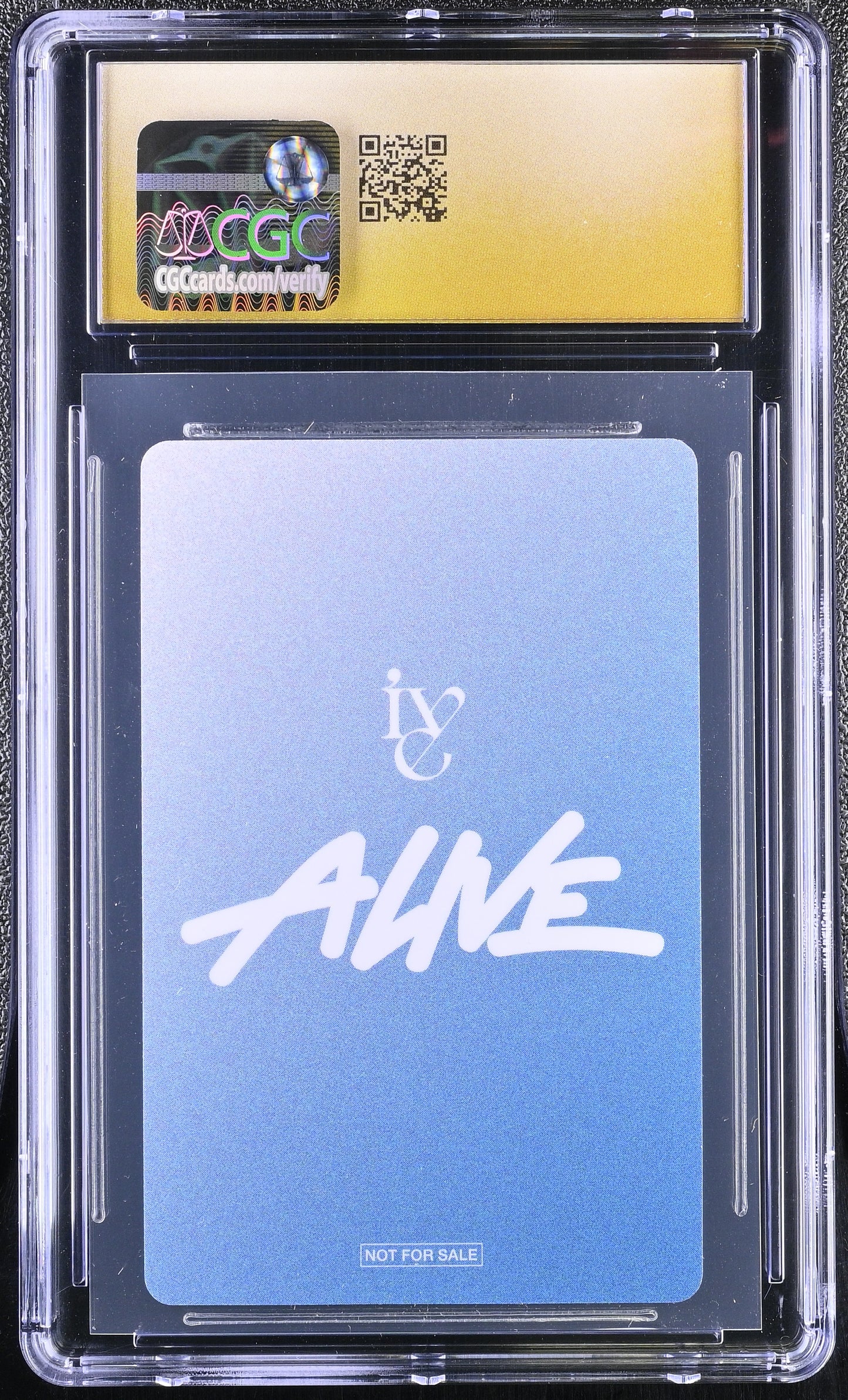 Yujin IVE Alive Tower Records LD - PRISTINE CGC 10