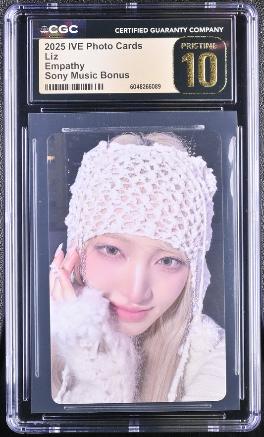 Liz IVE Empathy Sony Music Bonus - PRISTINE CGC 10