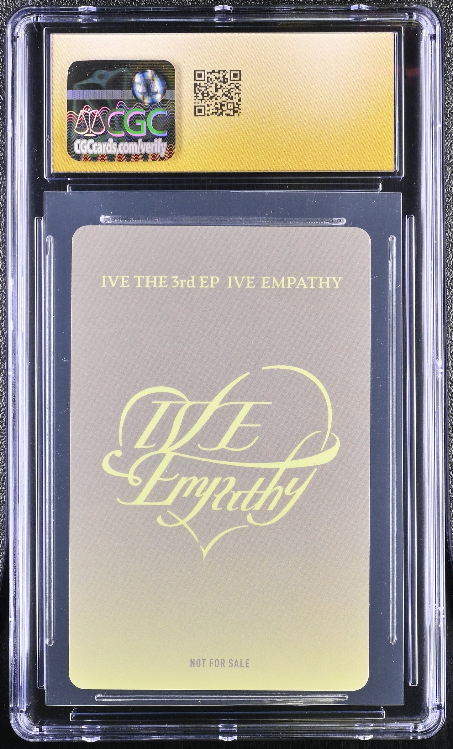 Liz IVE Empathy Sony Music Bonus - PRISTINE CGC 10