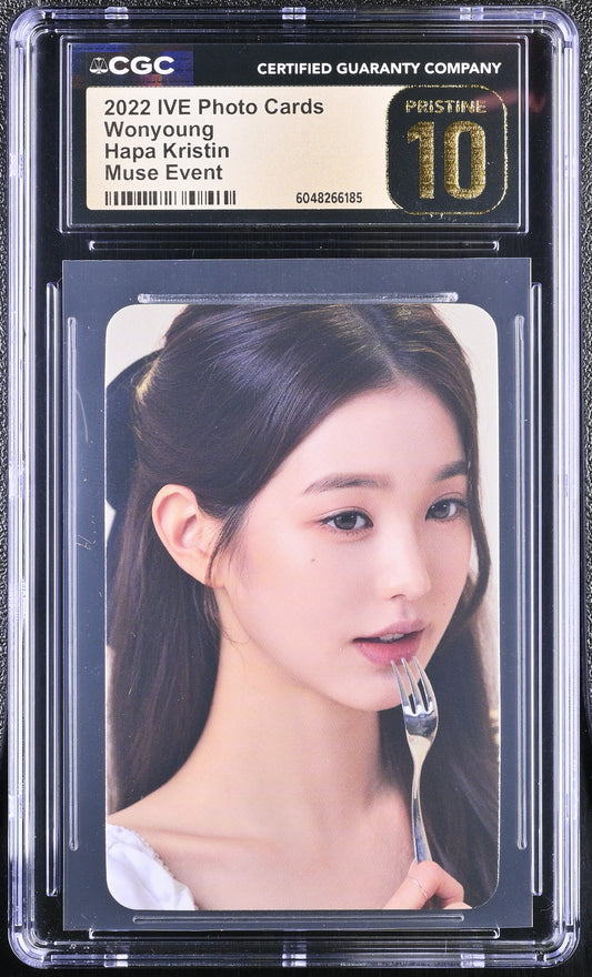 Wonyoung IVE Hapa Kristin Muse - PRISTINE CGC 10