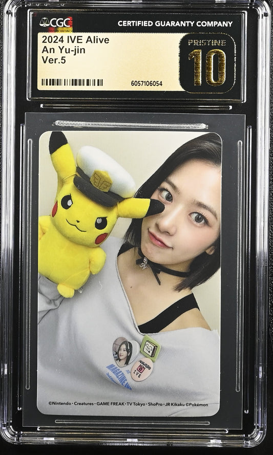Yujin IVE Alive Pokemon Captain Pikachu - PRISTINE CGC 10