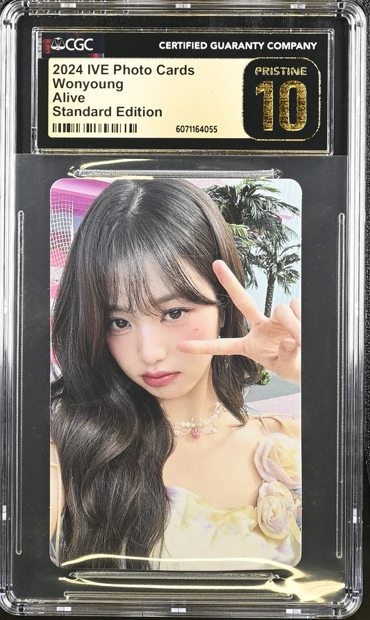 Wonyoung IVE Alive - PRISTINE CGC 10