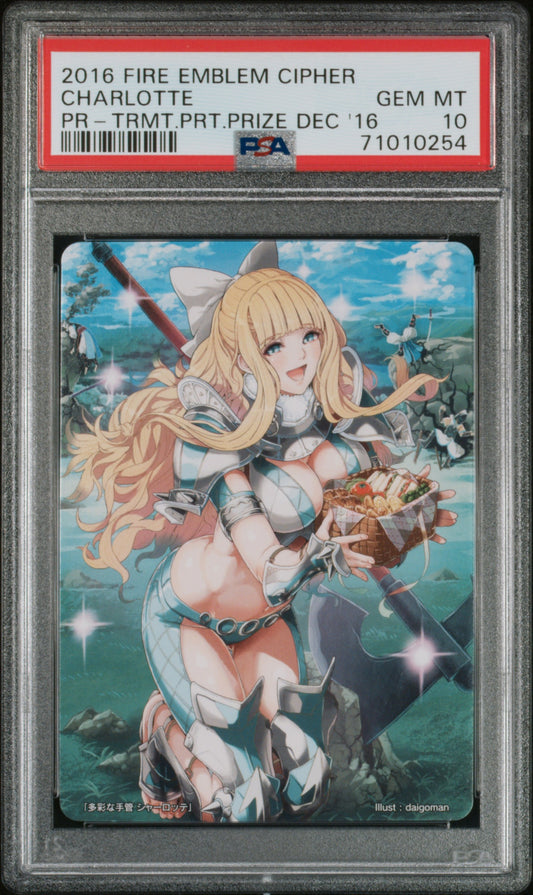 Charlotte TPP 12/16 Marker Card - PSA 10