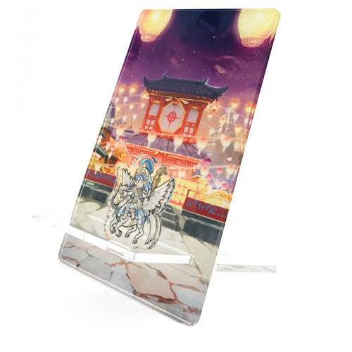 Summoner and Azura FEH smartphone stand set