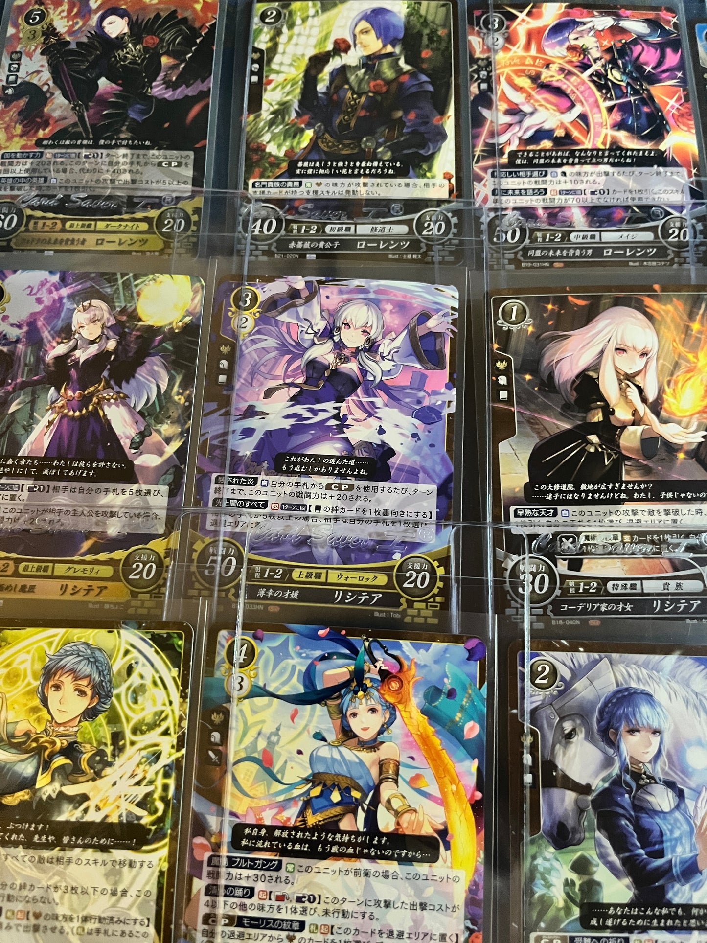 Golden Deer students (2) Cipher card set