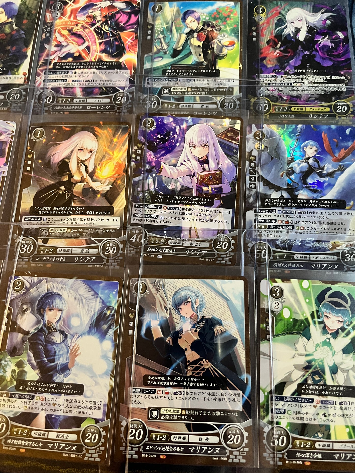 Golden Deer students (2) Cipher card set