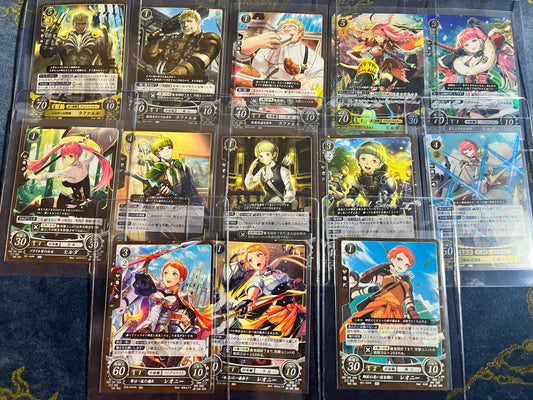 Golden Deer students (1) Cipher card set