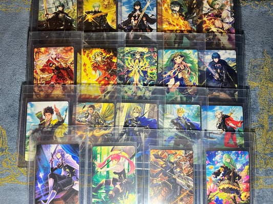 Three Houses Promo markers Cipher card set