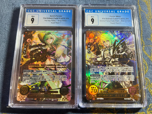 Byleth Female B19-019SR+ / Corrin Male B02-001SR+ for S*