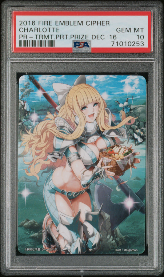 Charlotte TPP 12/16 Marker Card - PSA 10