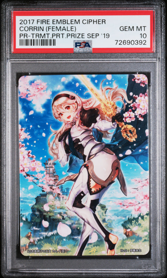 Corrin Female TPP 9/19 Marker Card - PSA 10