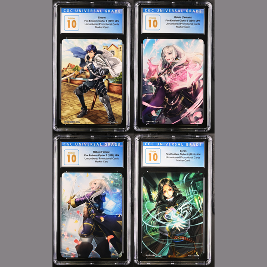 *Pending sale please do not buy - Fire Emblem Cipher CGC card lot K3
