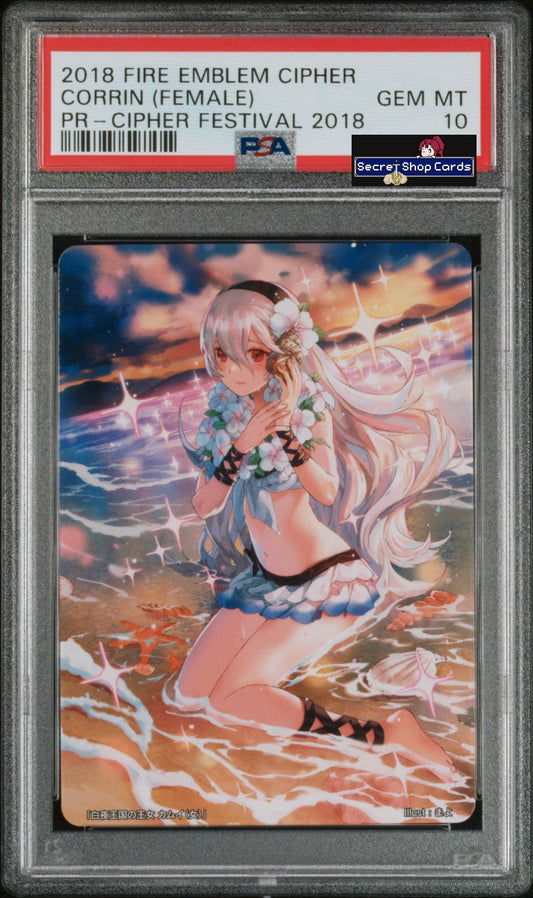 Corrin (Female) TPP 3/18 Marker Card - PSA 10