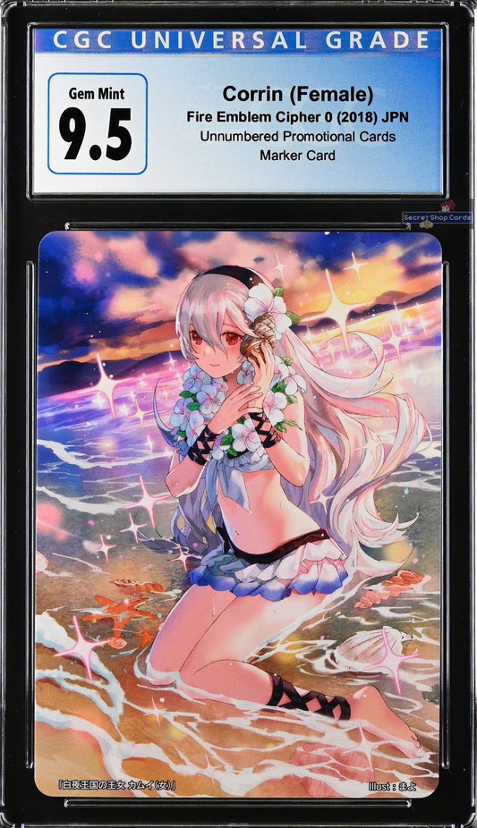 Corrin (Female) TPP 3/18 Marker Card - CGC 9.5