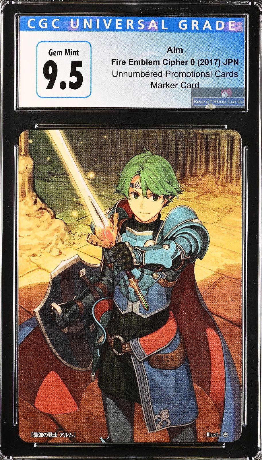 Alm TPP 6/17 Marker Card - CGC 9.5