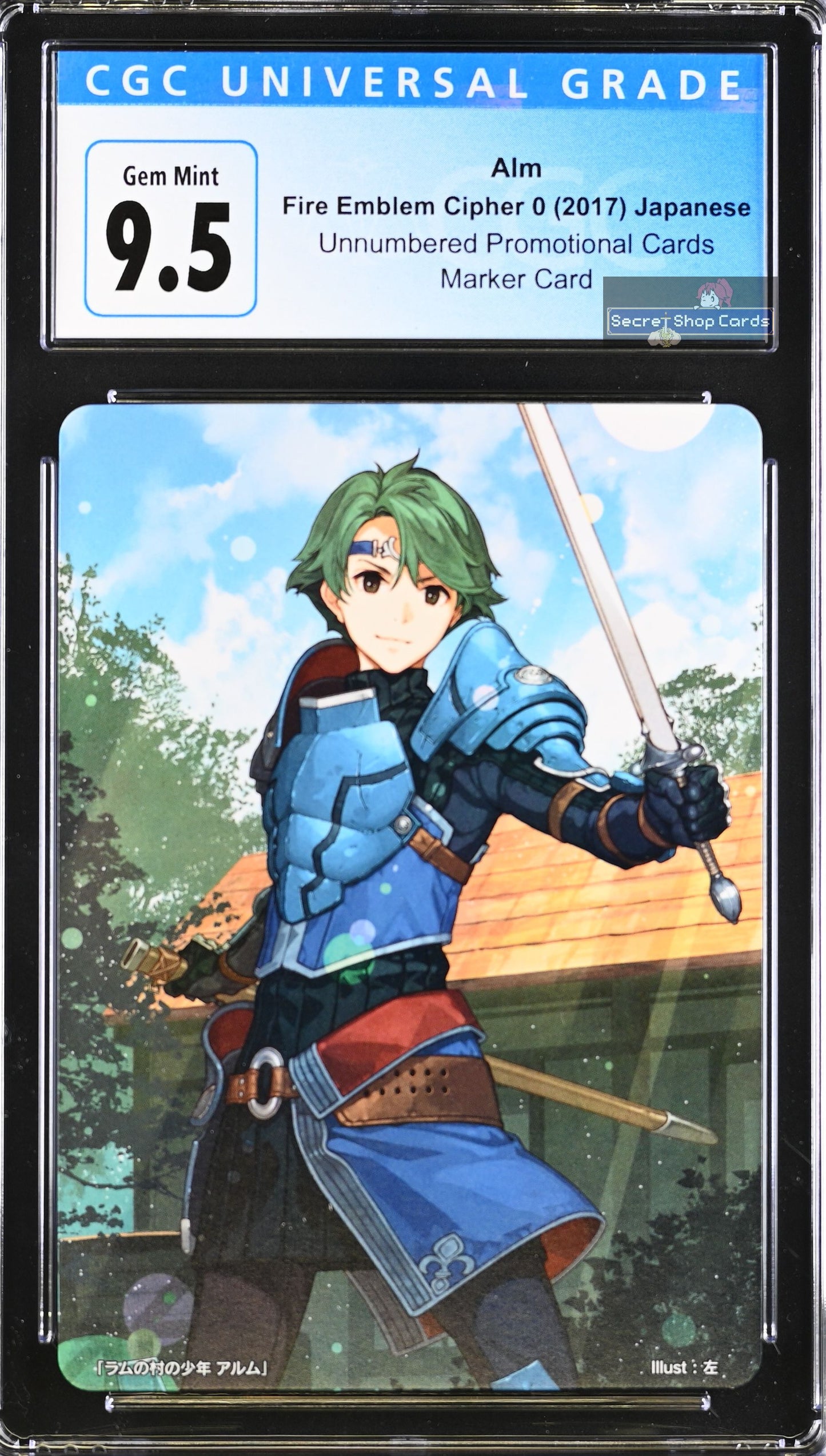 Alm TPP 8/17 Marker Card - CGC 9.5