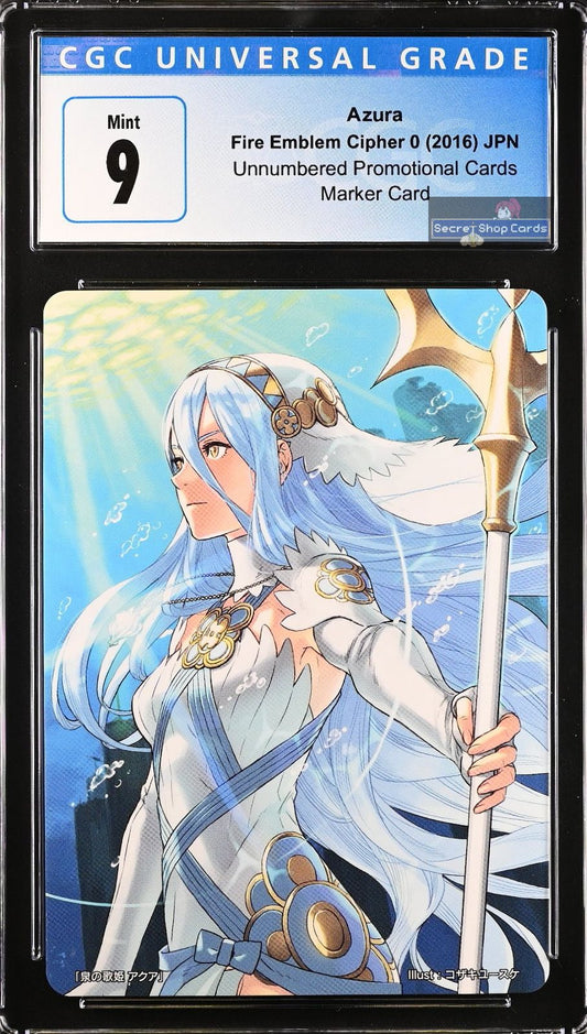 Azura C91 White Box Marker Card - CGC 9