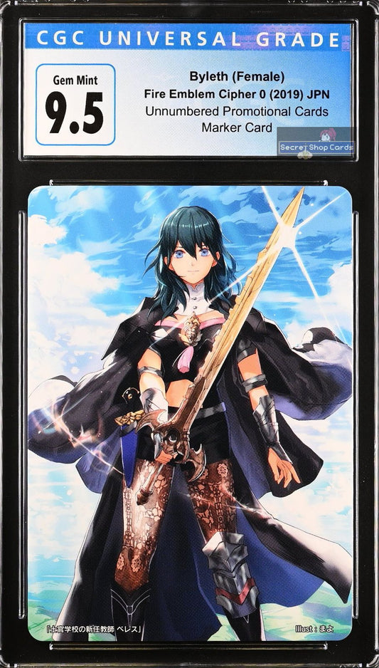 *RESERVED* Byleth (Female) TPP 2/20 Marker Card - CGC 9.5