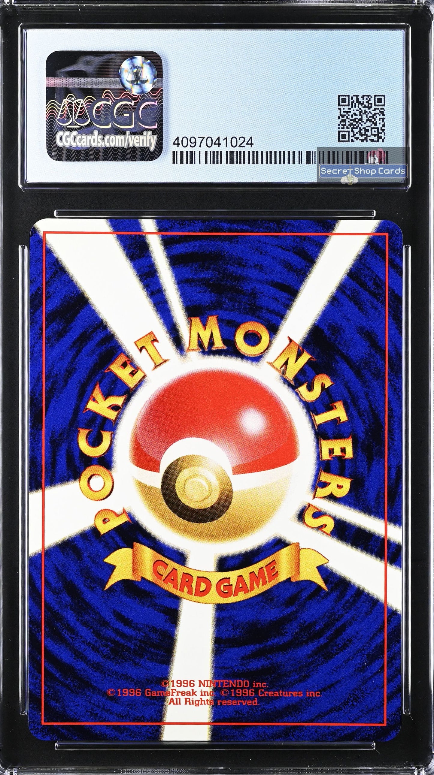 CGC 9 Celebi Neo Premium File 3 2000 Japanese Pokemon