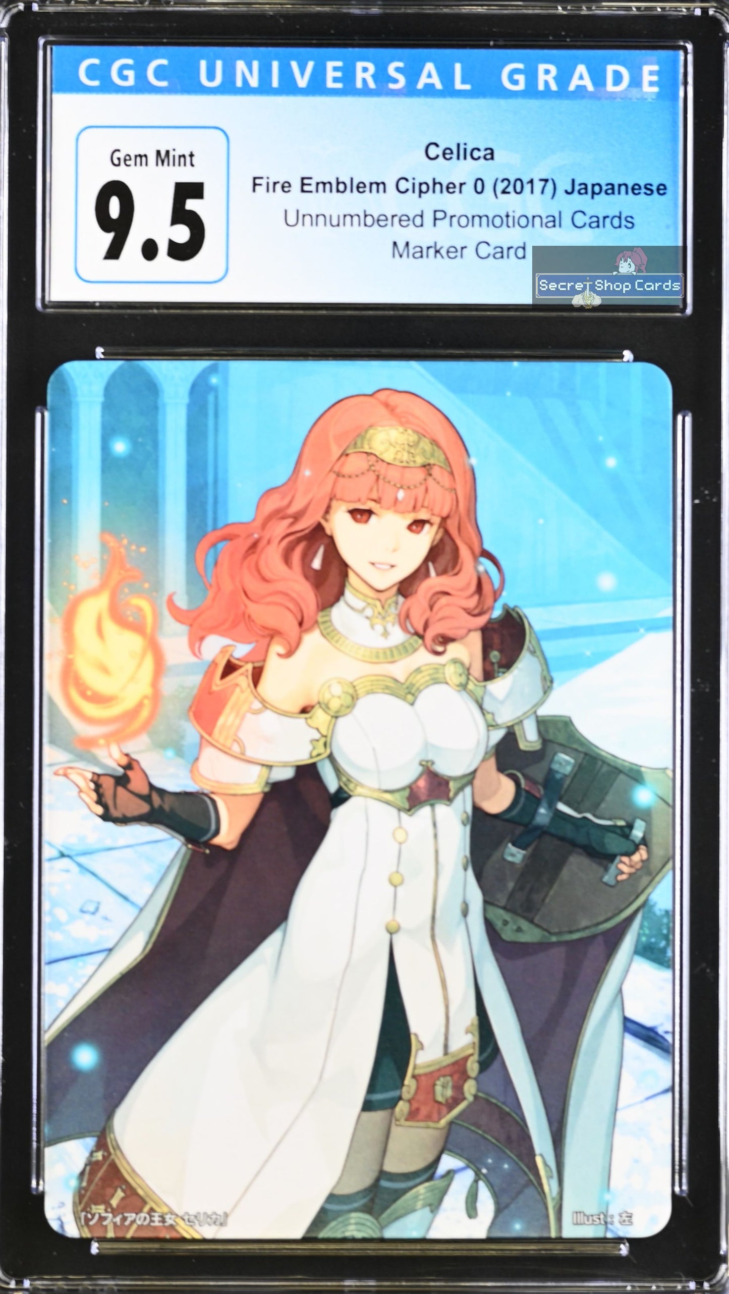 Celica 7/17 Go Go Bonus Marker Card - CGC 9.5