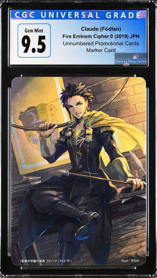 Claude TPP 11/19 Marker Card - CGC 9.5