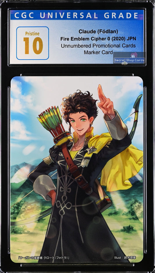 Claude TPP 8/20 Marker Card - CGC 10