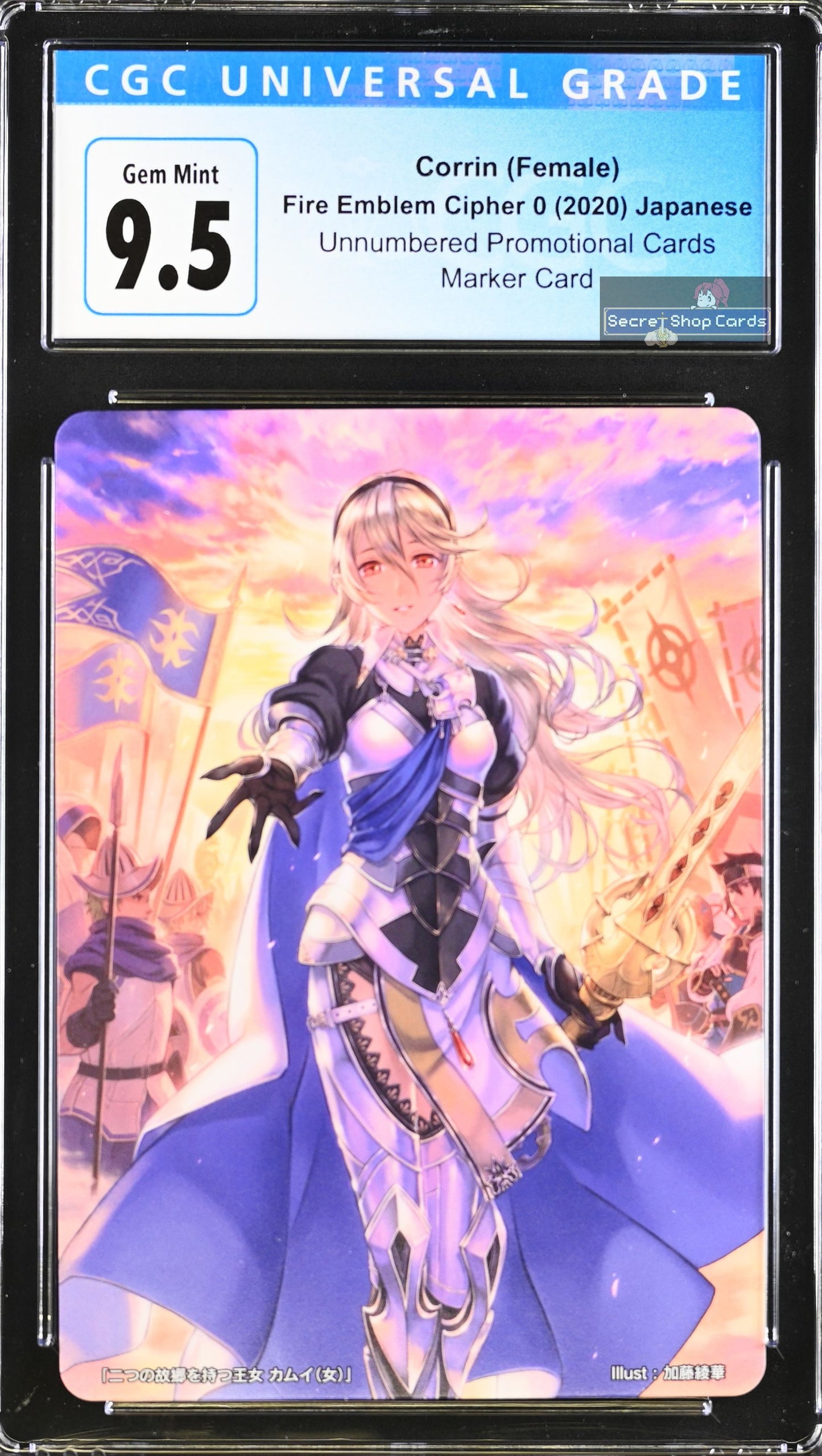 Corrin (Female) TPP 6/20 Marker Card - CGC 9.5