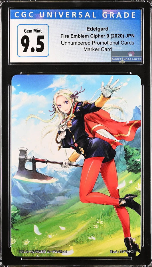 Edelgard TPP 2/20 Marker Card - CGC 9.5