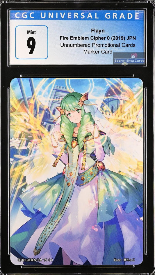 Flayn C97 Pink Box Marker Card - CGC 9