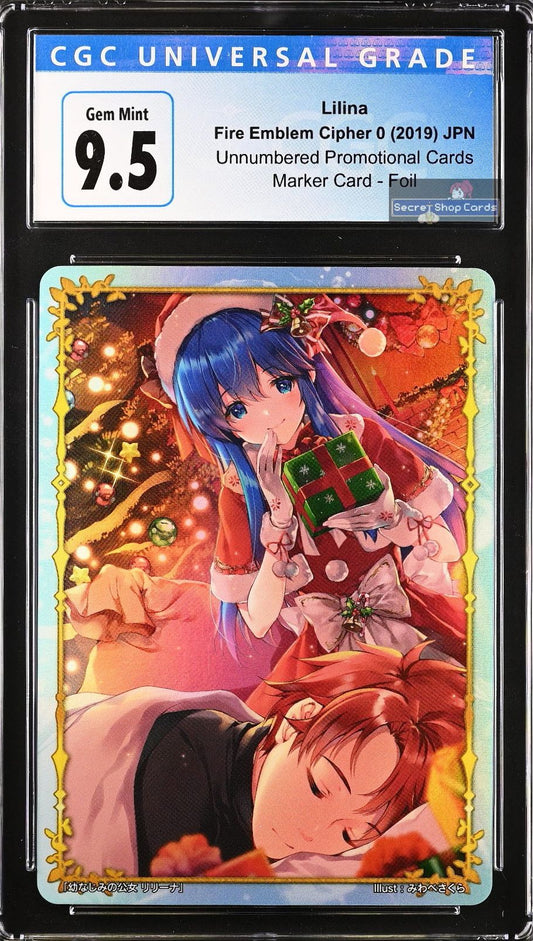 Lilina B19 Box Foil Marker Card - CGC 9.5