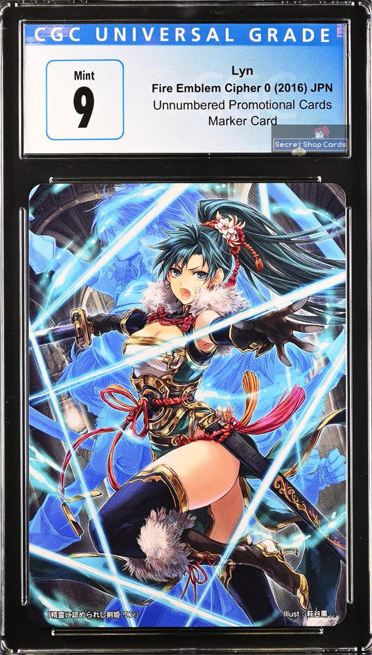 Lyn C91 White Box Marker Card - CGC 9